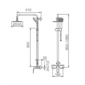 Colonne de douche Imex Art