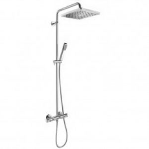 Colonne de douche thermostatique THETA CUBE 250 Chromé – Cristina Ondyna TE44951