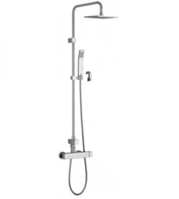 Colonne pour la douche Paffoni level plus ZCOL607CR