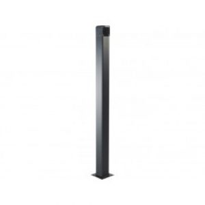 Colonnette en aluminium anodisé noir H1m pour SEM-2 CAME CLMN