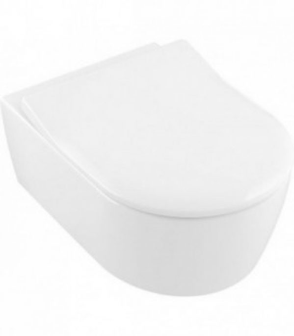 Combi-Pack V&B Avento WC suspendu + abattant SlimSeat softclose, blanc