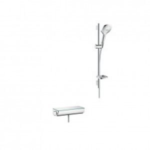 Combi Raindance Select E 120 0,65m/Ecostat Select Chromé Hansgrohe