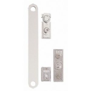 Compas pour châssis aluminium – mécanisme à soufflet – longueur 150 mm