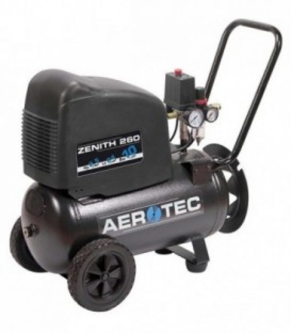 Compresseur a piston AEROTEC sans huile, Zenith 260 PRO 230 Volt avec 10 bar +25l chaudiere