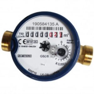 Compteur divisionnaire eau froide pré-équipé télérelevage – 3/4″ (20×27)