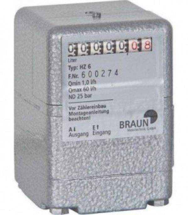Compteur fioul Braun HZ6