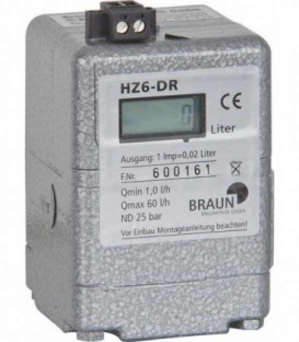Compteur fioul Braun HZ6-DR