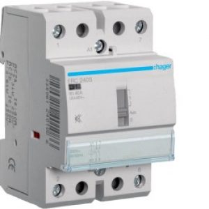 Contact sil manu 40A, 2F, 230V – AUTOMATISMES  HAGER ERC240S