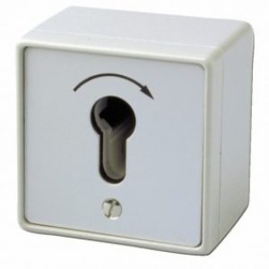 Contacteur à clé en applique pour ventouse électromagnétique