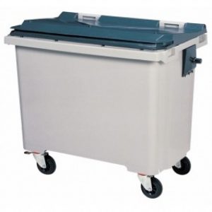 Conteneur – 4 roues – capacité 770 litres – latéral
