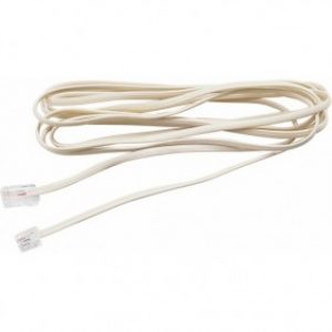 Cordon téléphonique de raccordement RJ11 vers RJ45-5 m