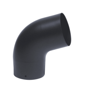 Coude 45° acier émail noir mat – Sanpli