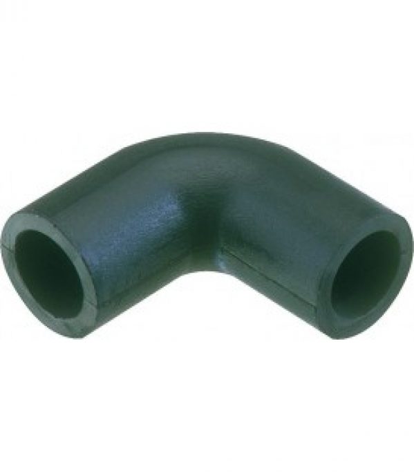 Coude 90° 15 x 15 mm en caoutchouc mou ACC00208