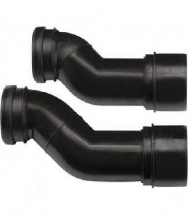 Coude de raccordement étagé en PE pour WC étagé de 50 mm