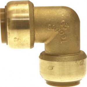 Coude instantané – laiton – Tectite à clipser