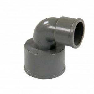 Coude réduit PVC 87°30 FF Ø50×32 FIRST-PLAST