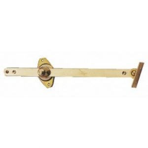 Coulisseau à frein en laiton poli