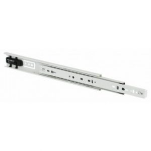 Coulisses à billes 3832SC-charge 45kg-sortie totale-zingué blanc