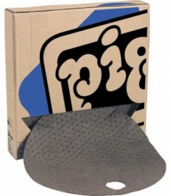 couvercle absorbant PIG Heavy d 0 560 mm, paquet 25 pces couleur : bleu