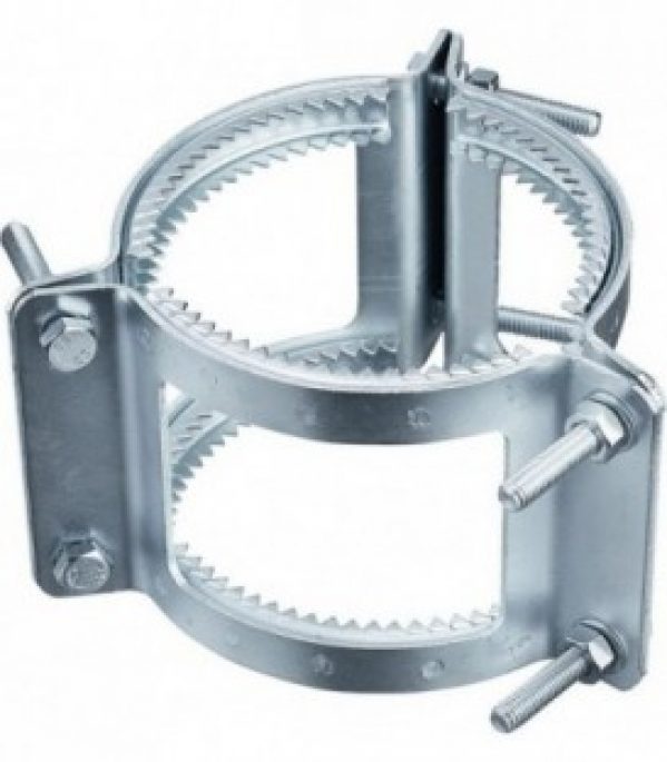 Crampon CV DN 100 en acier galvanisé