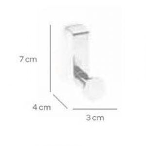 Crochet à accrocher aux meubles SENSA CO2+