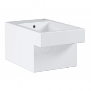Cube Ceramic Bidet suspendu, blanc alpin…