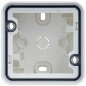 cubyko Boîte simple ass. blanc HAGER WNA681B