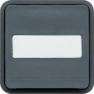 cubyko BP P-E 1F assoc. gris HAGER WNA025