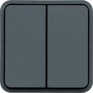 cubyko dble VV  assoc. gris HAGER WNA040