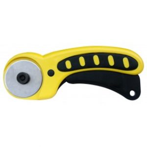 Cutter à lame rotative rétractable + 1 lame