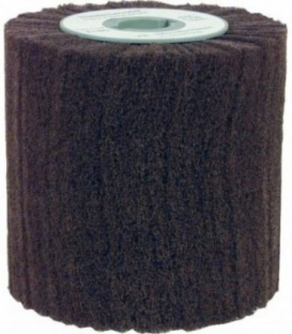 Cylindre a poncer toisonne 19 mm double rainure 100x100x19 mm Grain A 100