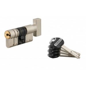 Cylindre à bouton Federal 2 – haute sécurité – 5 clés