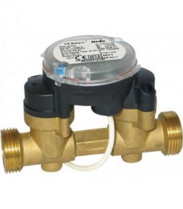 Débitmètre à ultrasons US Echo DN25 MID + 2 raccords Filetage 35x42mm