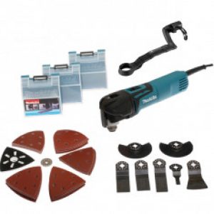 Découpeur-ponceur multifonctions 320 W (kit d&rsquo;accessoires) MAKITA