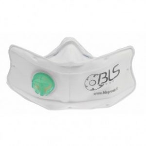 Demi-masque filtrant – jetable – avec valve – série 800