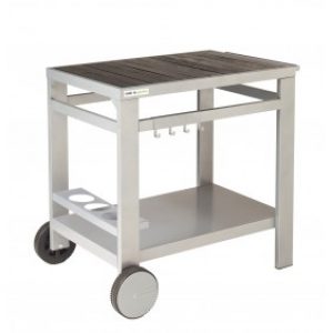 Desserte en métal et bois noir – Média M