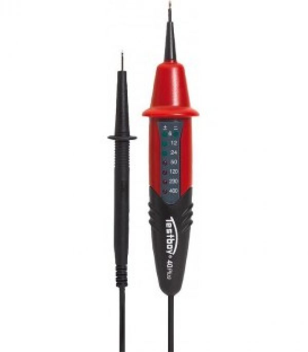 Detecteur de tension bipolaire 6V 400V tension continue et alternative Testboy 40