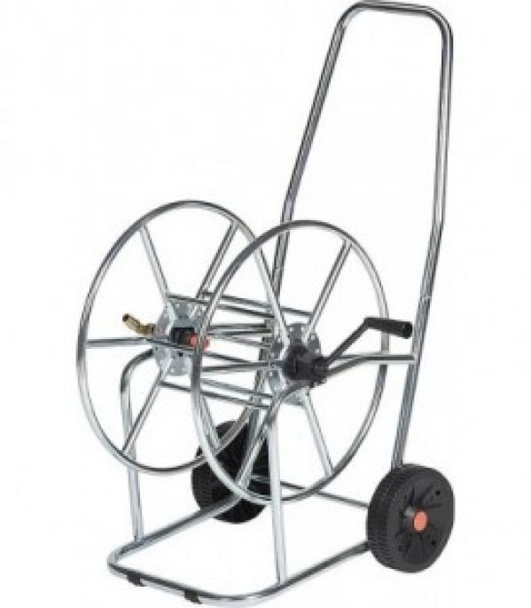 Devidoir en acier zingue chromé, sortie tuyau 3/4&Prime;