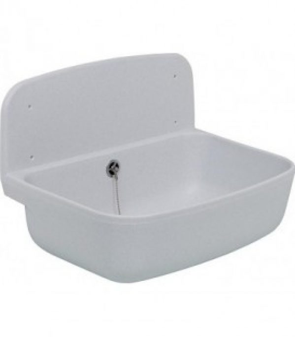 Devidoir plastique,couleur granit, garniture et trop-plein inclus DN4011/2&Prime;