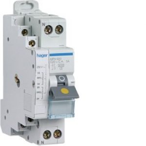 Disj fil pi 1P+N 3kA C20A 1,5M – DISJONCTEURS PH+N  HAGER MFN920