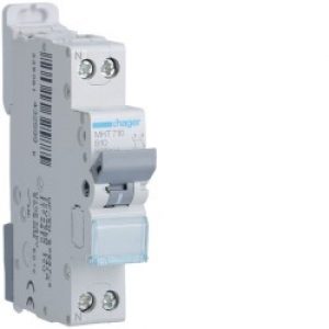 Disj.1P+N 4.5-6kA B-10A 1m – DISJONCTEURS PH+N  HAGER MHT710