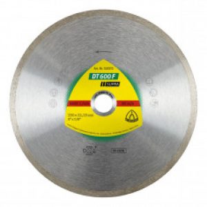 Disque à tronçonner Ø125mm diamanté carrelage – Type DT 600 F – Klingspor 325369