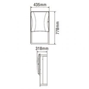 Distributeur automatique à encastrer Mediclinics