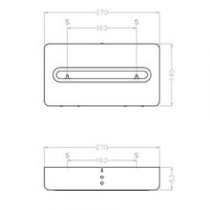 Distributeur de mouchoirs gris Medicrom…