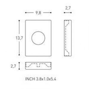 Distributeur de sachets hygiéniques architecte…