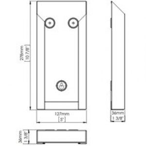 Distributeur de sachets hygiéniques gris…