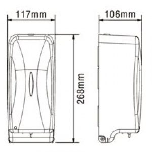 Distributeur de savon automatique Bradley…