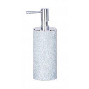 Distributeur de savon – à poser – Bleu – Contenance 140 mL