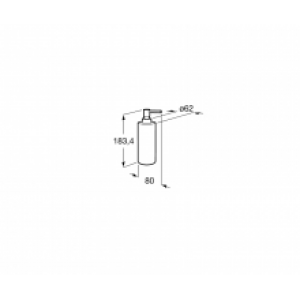 Distributeur de savon sur plan métal Victoria Roca