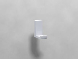 Dornbracht MEM – Crochet porte serviettes platine mat